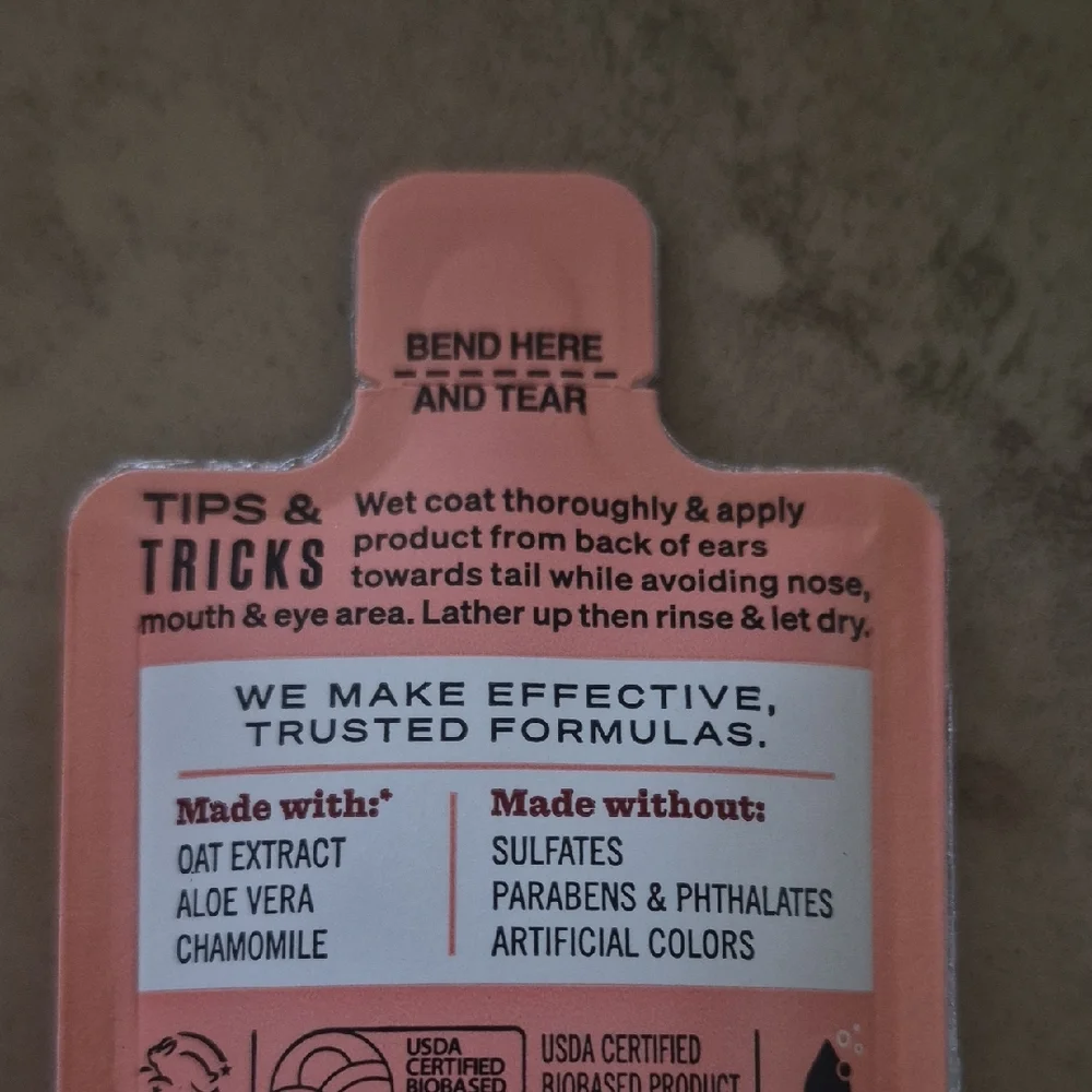 Mrs. Meyer's Clean Day Peach Dog Shampoo